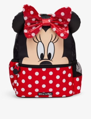 SMIGGLE: Minnie Mouse Junior hoodie woven backpack