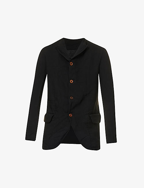 COMME DES GARCONS SHIRT: Panelled regular-fit twill jacket