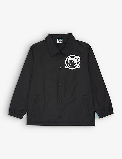 BILLIONAIRE BOYS CLUB: Astro Coach logo-print woven jacket 6-12 years