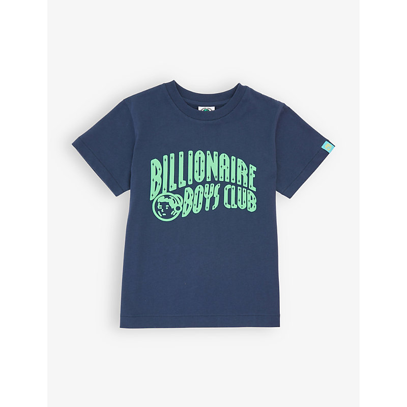 Billionaire Boys Club Kids' Arch Logo-print T-shirt 4-12 Years In Navy
