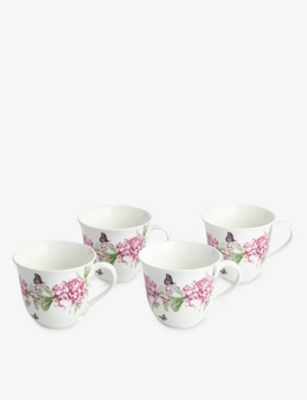 ROYAL ALBERT: Miranda Kerr Everyday Friendship set of four porcelain mugs