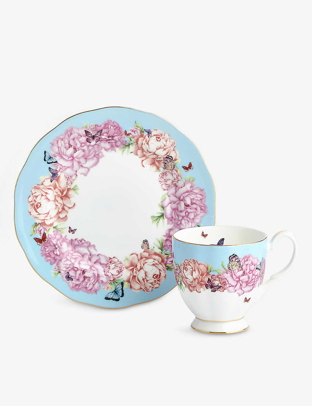 Royal Albert Miranda Kerr Friendship Devotion Porcelain Plate And Mug Set