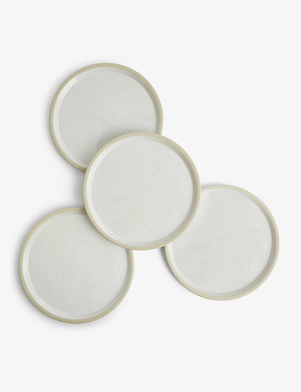 Royal Doulton Low-rim Stoneware Plates Set Of Four