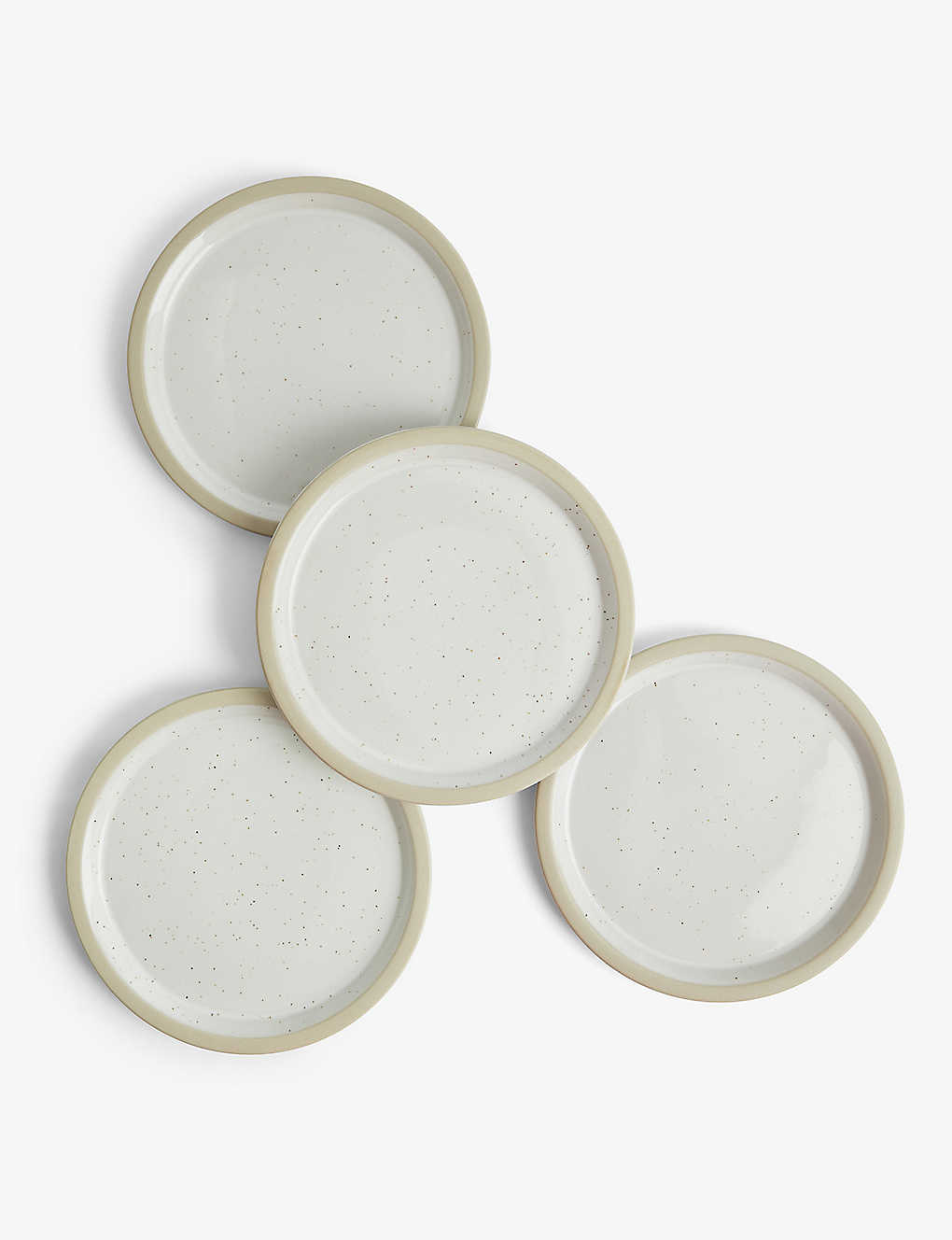 Royal Doulton Speckled Ceramic Side Plates Set Of Four