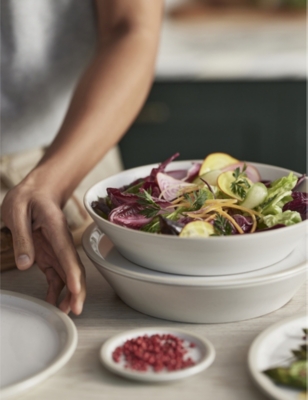 ROYAL DOULTON: Speckled ceramic bowls set of four