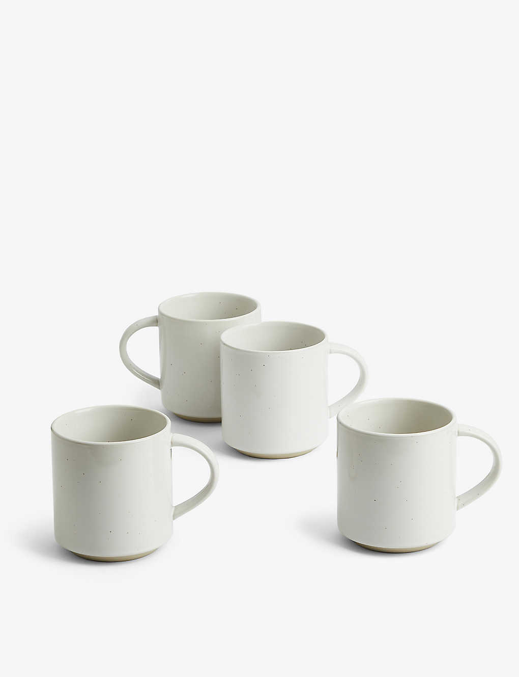 Royal Doulton Speckled Ceramic Mugs Set Of Four