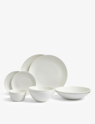 WEDGWOOD: Gio bone china dinnerware 10-piece set