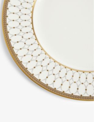 WEDGWOOD: Renaissance Gold gilded bone-china plate 27cm