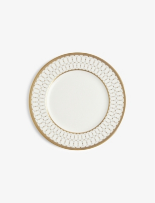 WEDGWOOD: Renaissance Gold gilded bone-china plate 27cm