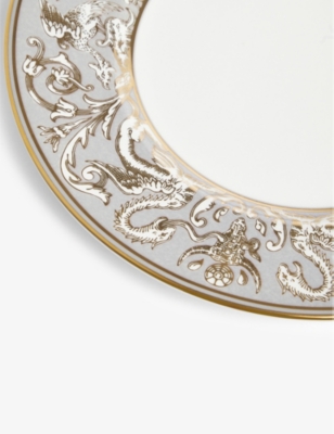 WEDGWOOD: Renaissance Gold fine bone china plate 22cm