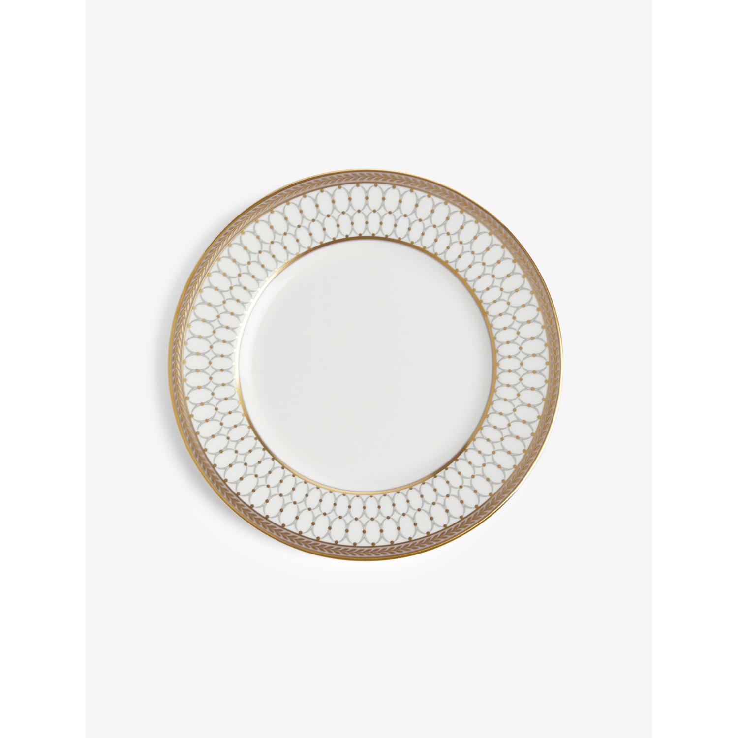 Wedgewood Renaissance Gold Bone China Plate 17cm