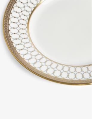 WEDGWOOD: Renaissance Gold bone china plate 15cm