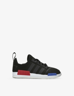 ADIDAS: NMD three-stripe recycled-mesh crib shoes 6 months-1 year