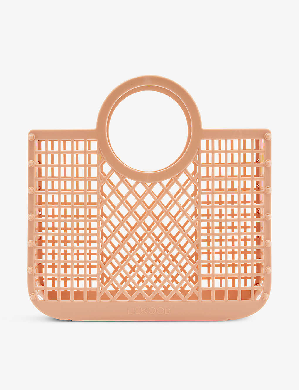 Liewood Tuscany Rose Samantha Double-handle Recycled Polyethylene-blend Basket Bag