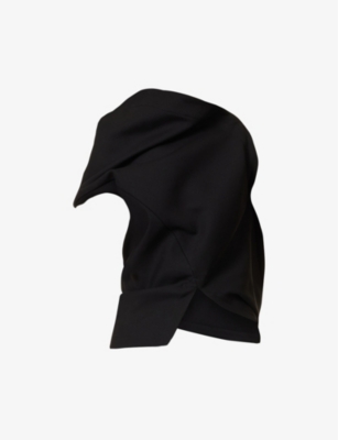 ISSEY MIYAKE: Torso asymmetric woven top