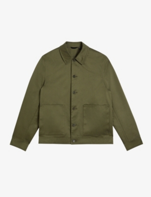 TED BAKER: Lucianj slim-fit cotton jacket