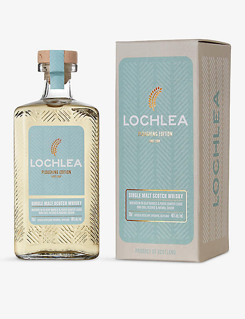 WHISKY AND BOURBON: Lochlea Ploughing Edition single-malt scotch whiskey 700ml