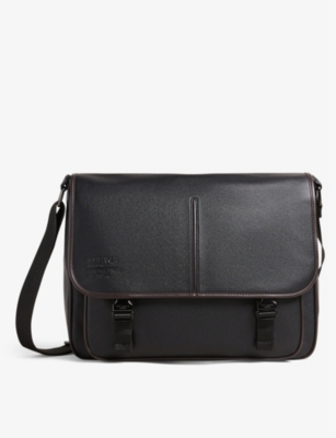 Ted baker clearance embossed messenger bag