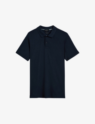 Ted Baker Zeither Polo T Shirt Navy