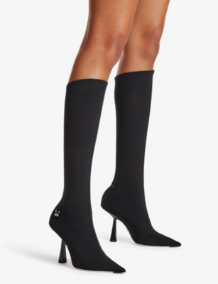 Jimmy Choo X Sailor Moon Luna Boot 100 In Black ModeSens