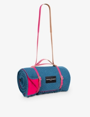 HEATING u0026 PLUMBING LONDON - Portable patterned waterproof new wool picnic  blanket 145cm x 183cm | Selfridges.com