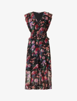 Pitti print shop double strap dress