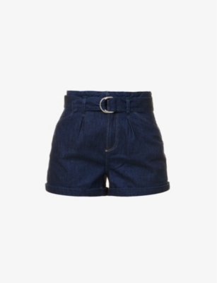 Paige Pleated Carly Shorts In Baltimore