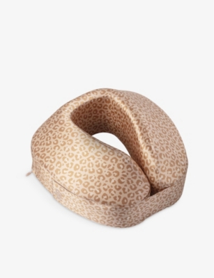 Leopard print travel pillow best sale