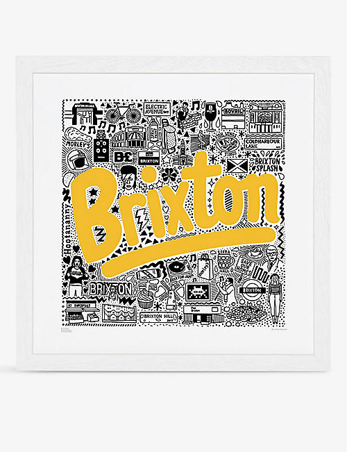 EVERMADE：Brixton giclée 哑光纸质印花 33 厘米 x 33 厘米