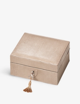 ASPINAL OF LONDON: Bijou leather jewellery box