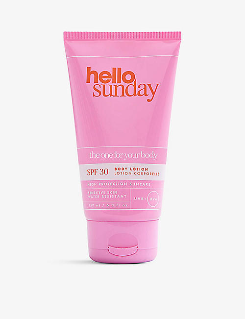 HELLO SUNDAY: The One For Your Body body moisturiser SPF30 150ml