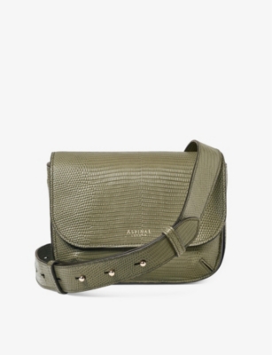 ASPINAL OF LONDON ASPINAL OF LONDON WOMEN'S FERN ELLA LOGO-PRINT GRAINED-LEATHER CROSS-BODY BAG,65388137
