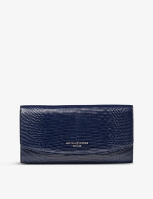 ASPINAL OF LONDON: Madison grained-leather purse