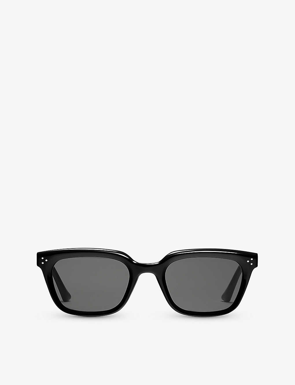 GENTLE MONSTER GENTLE MONSTER WOMEN'S MUSEE SQUARE-FRAME BRANDED-ARM ACETATE SUNGLASSES,65390963