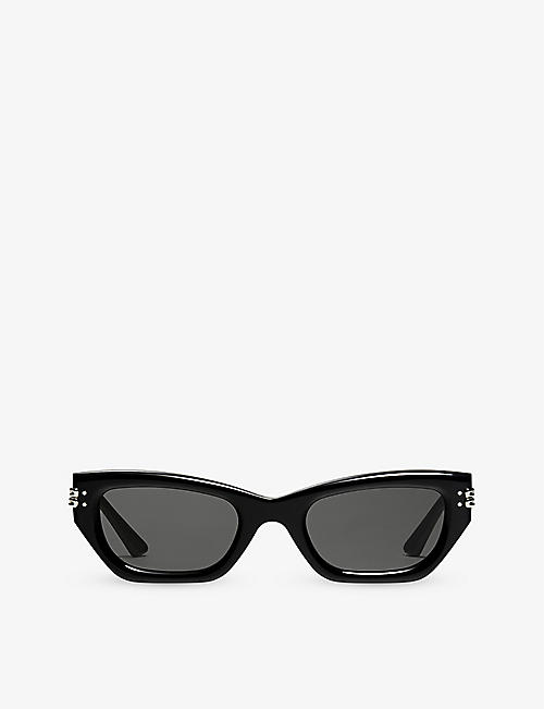 GENTLE MONSTER: Vis Viva cat-eye branded-arm acetate sunglasses