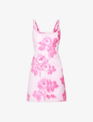 EMILIA WICKSTEAD: Tillie floral-print woven mini dress
