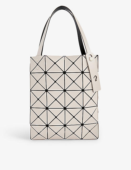 BAO BAO ISSEY MIYAKE: Lucent geometric PVC tote bag