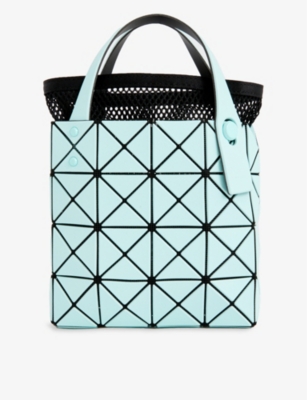 Bao Bao Issey Miyake Womens Mint Green Lucent Mini Woven Tote Bag