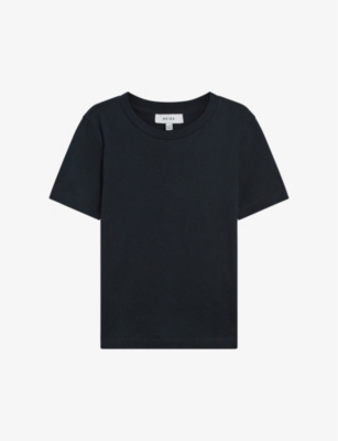 Reiss Bless Cotton-jersey T-shirt 4-9 Years In Navy
