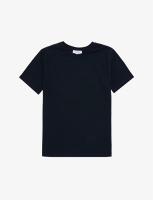 Reiss Bless Cotton-jersey T-shirt 4-9 Years In Navy