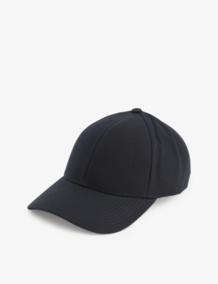 Varsity Headwear Twill Baseball Cap In Peacoat Navy