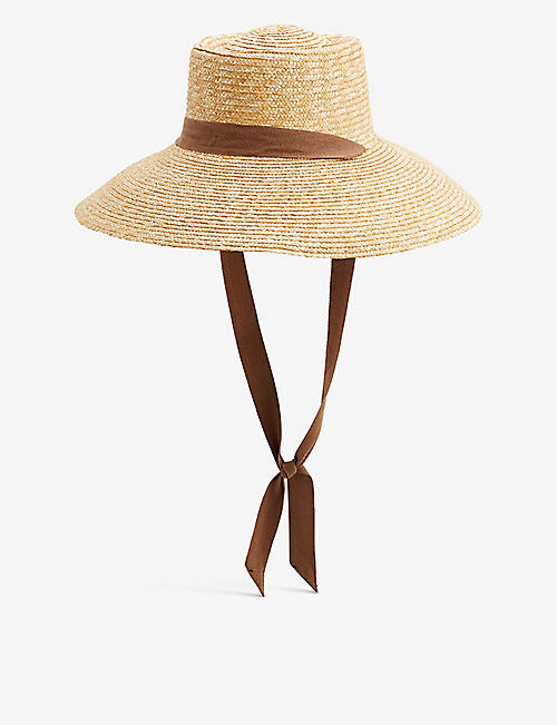LACK OF COLOR: Paloma straw bucket hat