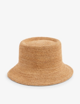 LACK OF COLOR Inca straw bucket hat