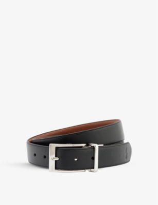 POLO RALPH LAUREN - Saddle leather dress belt 