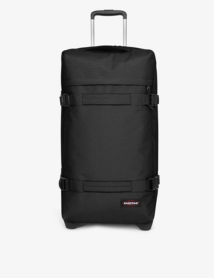Eastpak Black Transit'r Medium Woven Suitcase 51cm