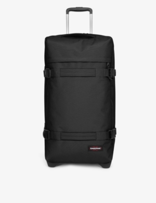 Eastpak Black Transit'r Medium Woven Suitcase