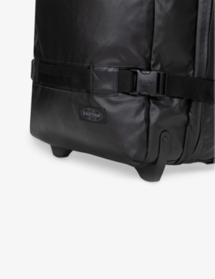 Eastpak Tarp Black Transit'r Medium Woven Suitcase 67cm In Tarp Black
