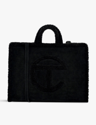 UGG X TELFAR UGG X Telfar large suede tote bag Selfridges