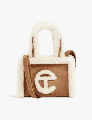 UGG X TELFAR - UGG X Telfar small suede tote bag | Selfridges.com