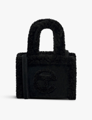 UGG X Telfar small suede tote bag